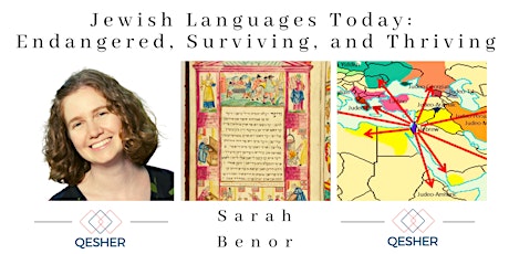 Jewish Languages Today: Endangered, Surviving, and Thriving tickets