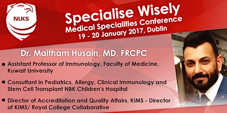 Specialise Wisely | Medical Education Conference primary image