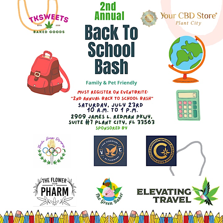 2nd Annual Back to School Bash image