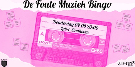 De Foute MuziekBingo | Eindhoven tickets