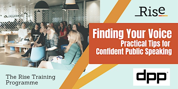 Finding your voice:  practical tips for confident public speaking