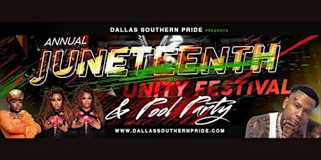 Juneteenth Unity Weekend - Festival & Pool Party tickets