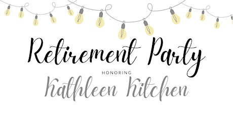 Kathleen Kitchen's Retirement Party