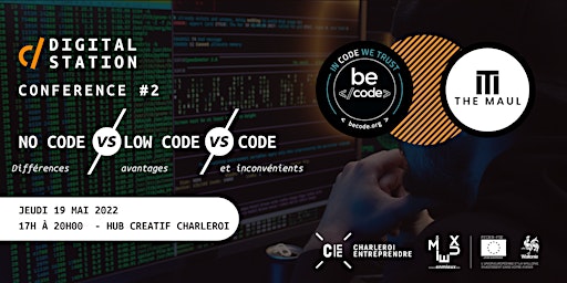 Conférence : No Code vs. Low Code vs. Code ! Quel choix faire ?
