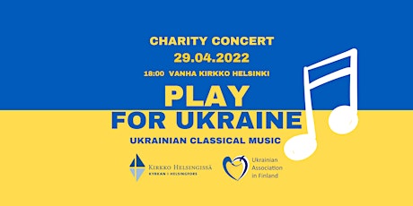 Charity concert Play for Ukraine primary image