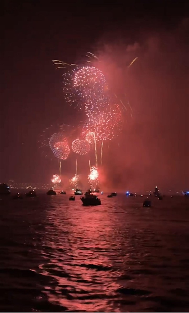 4th of July NYC Macys Day Fireworks Cruise on the Klondike IX image