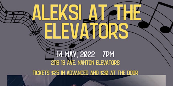 Aleksi at the Elevators