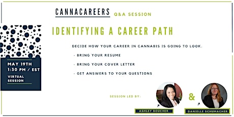 CannaCareers - Q&A Identifying a Career Path tickets