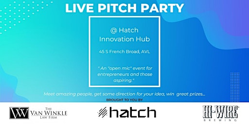 August Asheville Pitch Party