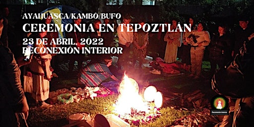 Ceremonia en Tepoztlán con Ayahuasca/Kambó/Bufo/Cacao