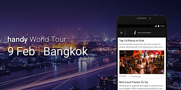 handy World Tour Revolutionizing Hospitality in Bangkok