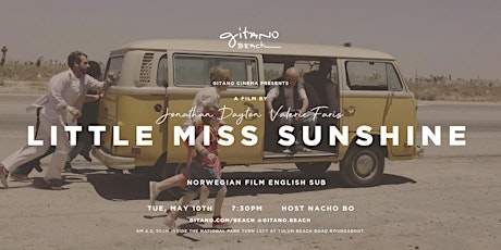 Gitano Beach cinema - May 10th: "Little miss sunshine" primary image