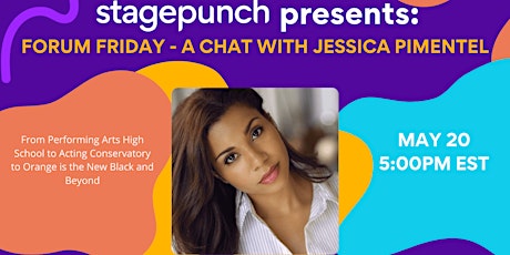 Stagepunch Presents: Forum Friday – A Chat With Jessica Pimentel tickets