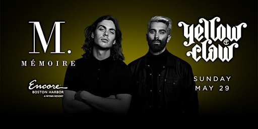 Sundays at Mémoire w/ YELLOW CLAW