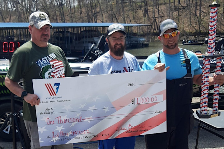 2022 F Catch a Vet  $1,000 Payout - Charity Bass Tournament image