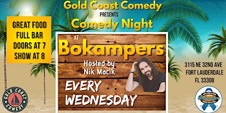 Bokampers Comedy Night
