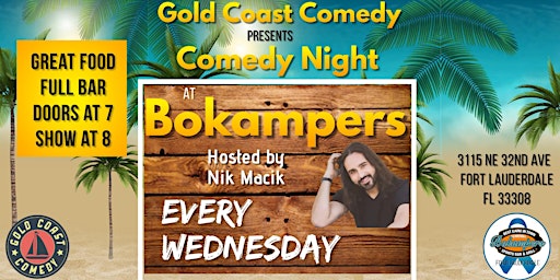 Imagem principal de Bokampers Comedy Night