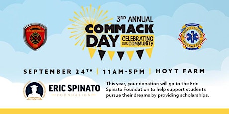 3rd Annual Commack Day - All Ages Are Welcome (Rain Date September 25th)
