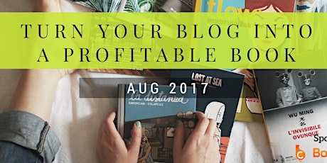 Turn Your Blog Into A Profitable Book primary image