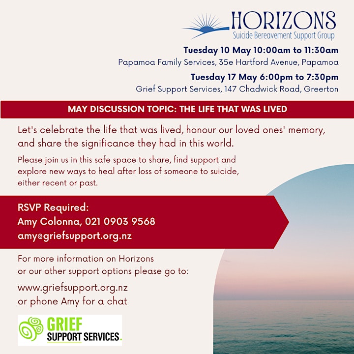Horizons Suicide Bereavement Support image