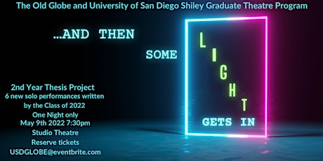 Imagem principal do evento Class of 2022 Thesis presentations  "And Then Some Light Gets In."