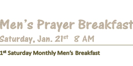 Men's Prayer Breakfast primary image
