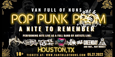 Pop Punk Prom: A Nite to Remember!  By: Van Full of Nuns tickets