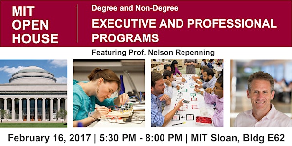 MIT Open House: Executive and Professional Programs