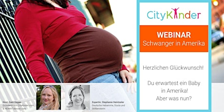 Imagem principal do evento WEBINAR: Schwangerschaft und Geburt in  den USA