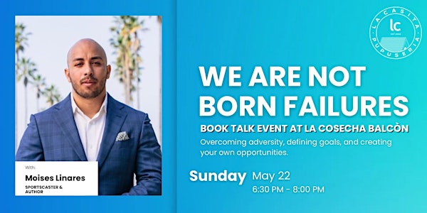 We are Not Born Failures - Book Networking Event