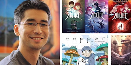 Meet Kazu Kibuishi, creator of Amulet - A Comic Arts Fest Event primary image