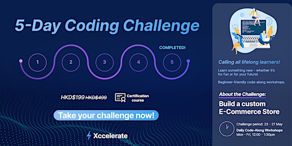 5-Day Beginner Coding Challenge: Code your Front-End Ecommerce Store 