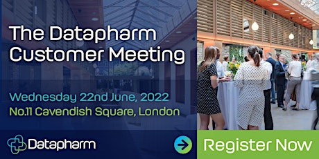 The Datapharm Customer Meeting 2022 tickets