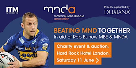 Rob Burrow MBE Fundraiser - A Night of Music & Entertainment tickets