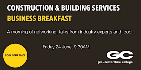 Construction & Building Services Business Breakfast tickets