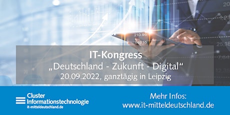 IT-Kongress "Deutschland - Zukunft - Digital"