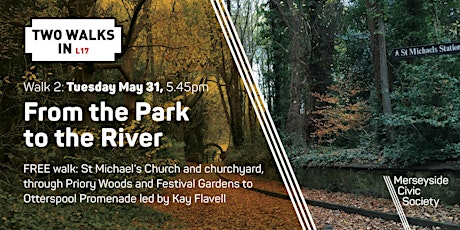 From the Park to the River – Two Walks in L17: Walk 2 tickets