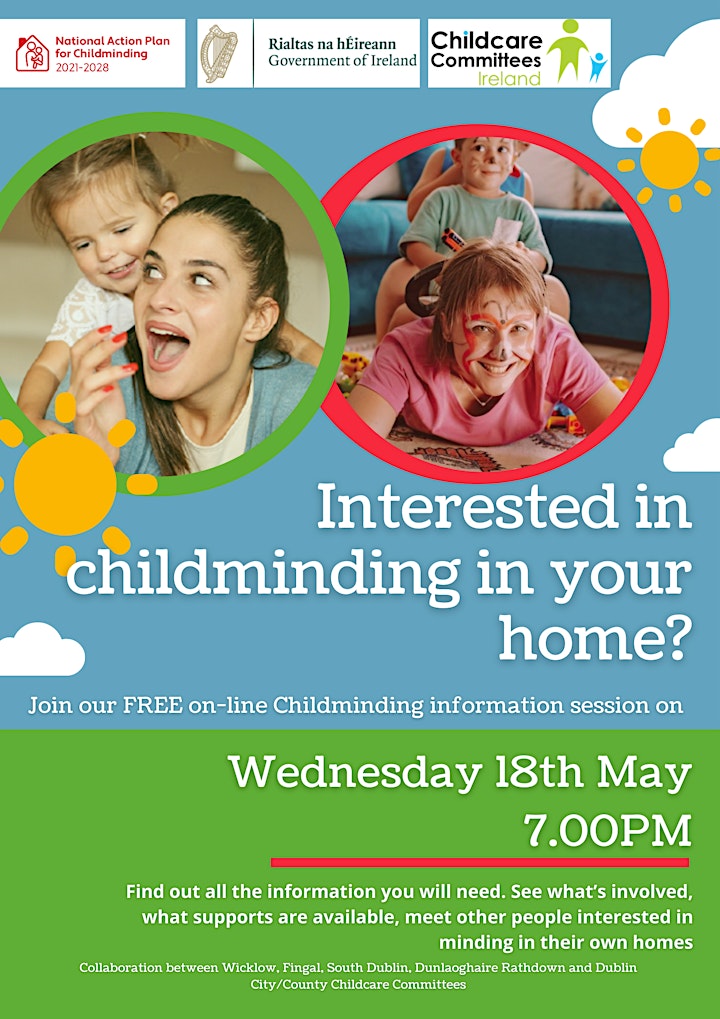 Would you like to be a Childminder in your own home? Information Session image