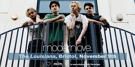 modernlove. - Live @ The Louisiana tickets