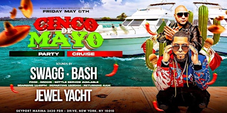 Cinco De Mayo Party Cruise at Jewel Yacht primary image