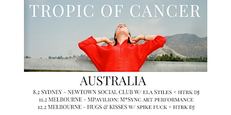 TROPIC OF CANCER (USA) with special guest SPIKE FUCK + DJ JONNY (HTRK) primary image