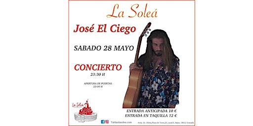 Concierto José El Ciego