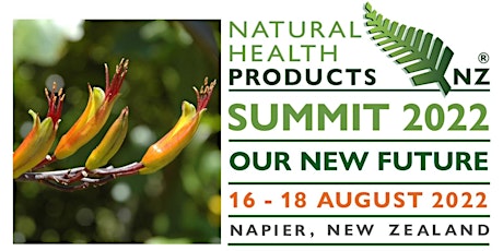 Natural Health Products NZ - Summit 2022 tickets