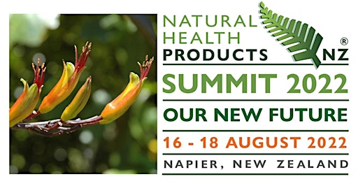 Natural Health Products NZ - Summit 2022