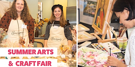 Summer Arts & Craft Fair in collaboration with Makers United tickets
