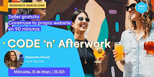 Code'n'Afterwork: Construye tu propio website en 90 minutos