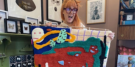 Tufting Rug / Wall Hanging Workshop. Make your own 'Great Shag' tickets