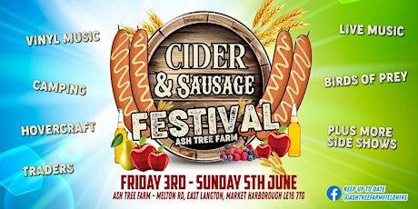 Cider & Sausage Festival (under 18s FREE) tickets