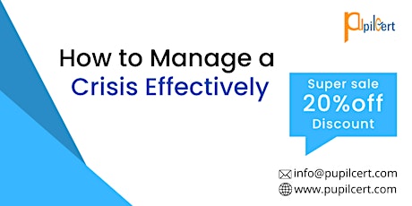 Crisis Management Need for Every Organization