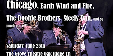 An Evening with Second Wind.  Hear Chicago, Earth Wind Fire, Doobie Bros... tickets
